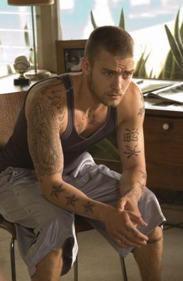 Justin Timberlake Movie Alpha Dog Temporary Tattoos